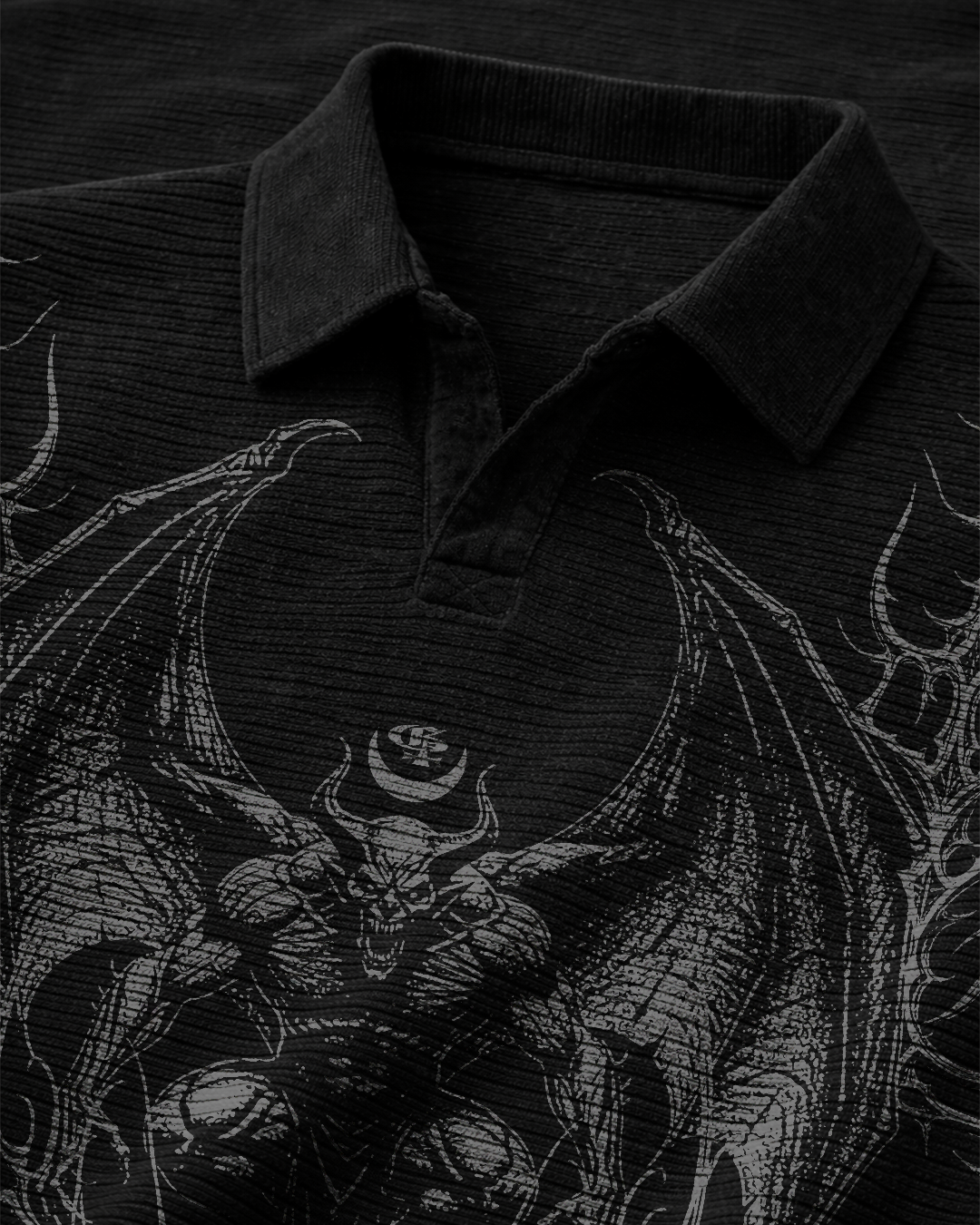 Baphometh Corduroy Full Sleeves T-shirt