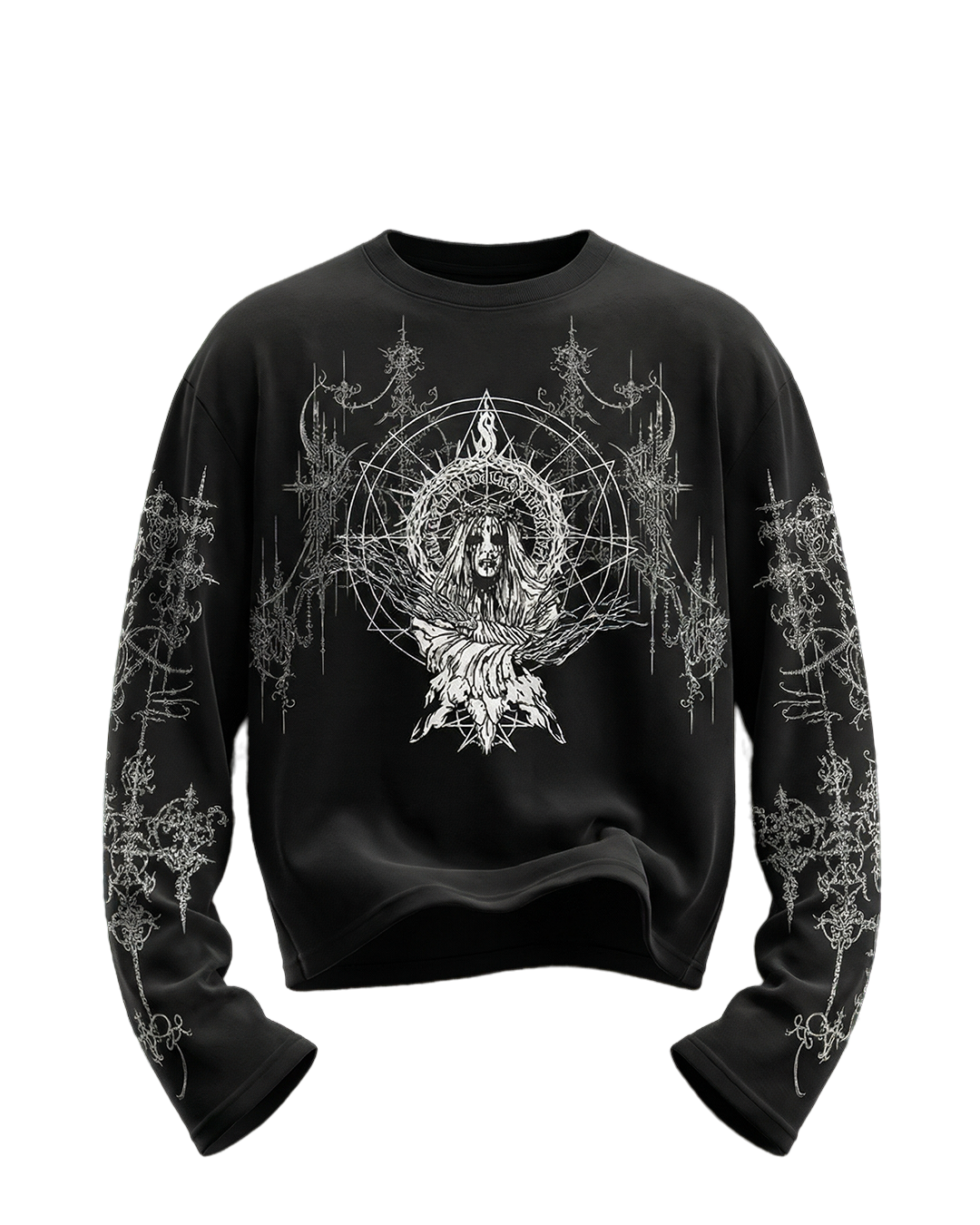 Brutal Black Full Sleeve T Shirt