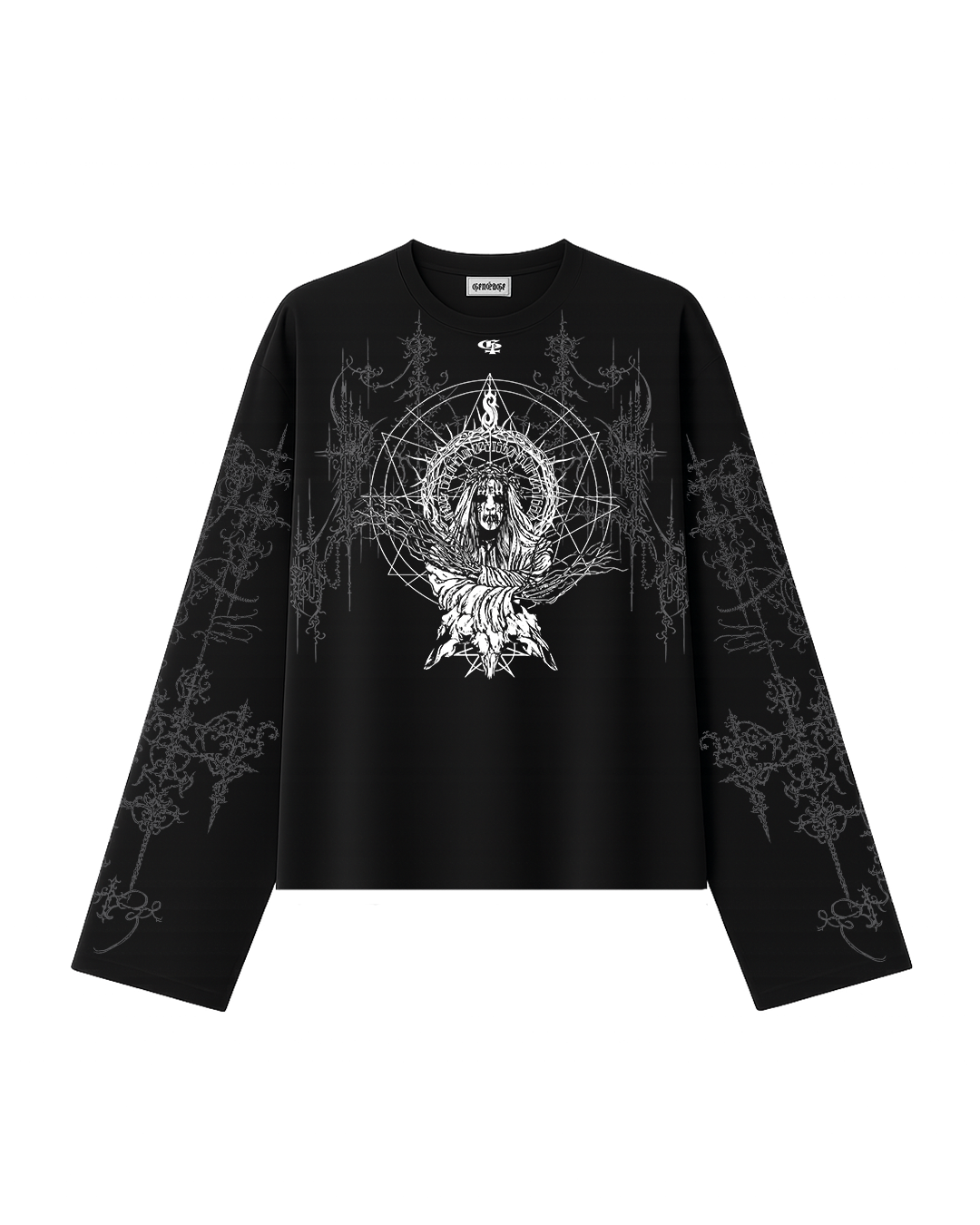 Brutal Black Full Sleeve T Shirt