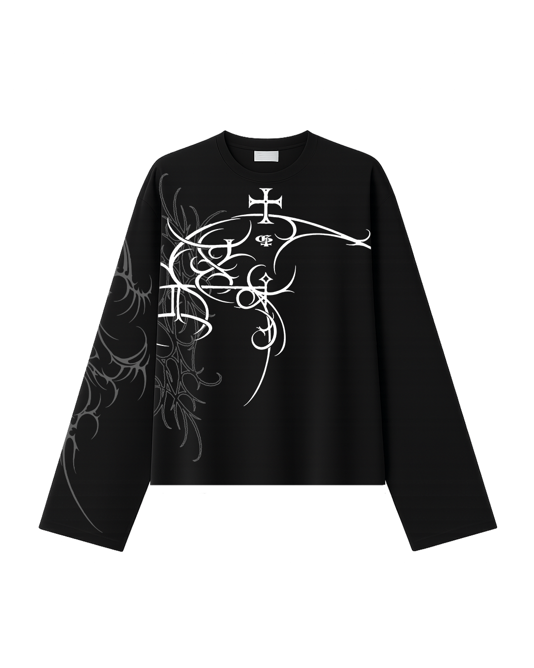 Feast Black Full Sleeve T Shirt