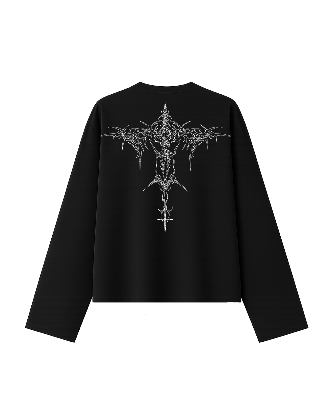 Grave Black Full Sleeve T Shirt