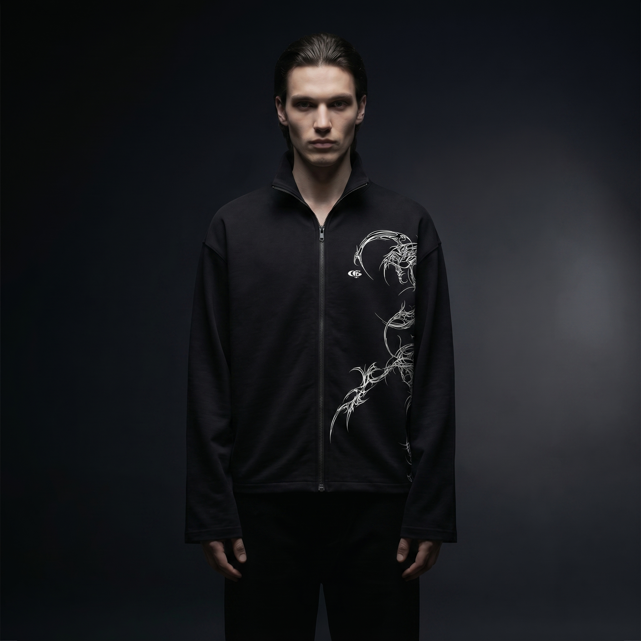 Vengeance Black Boxy Jacket