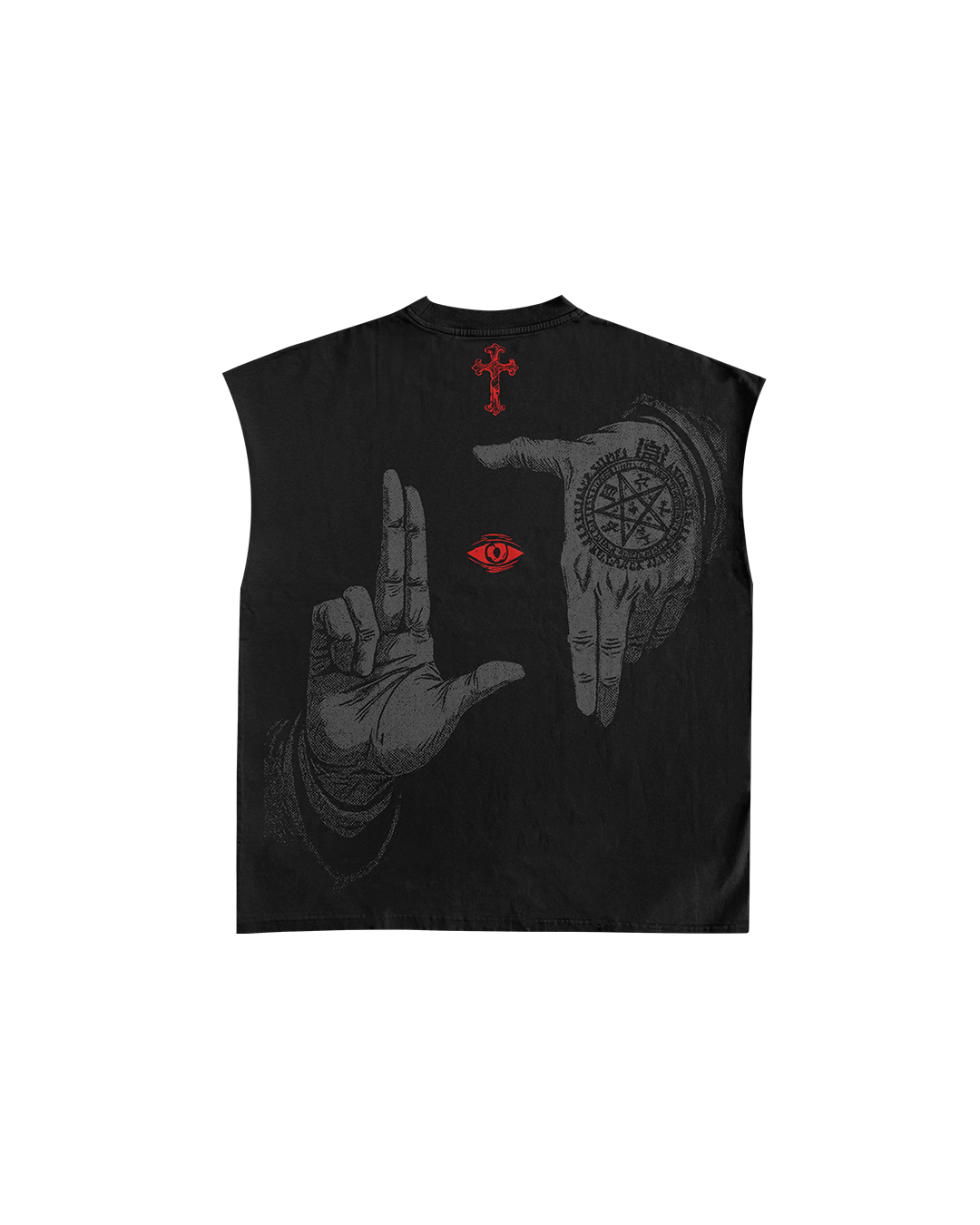 Hellsing Black Boxy Unisex Vest