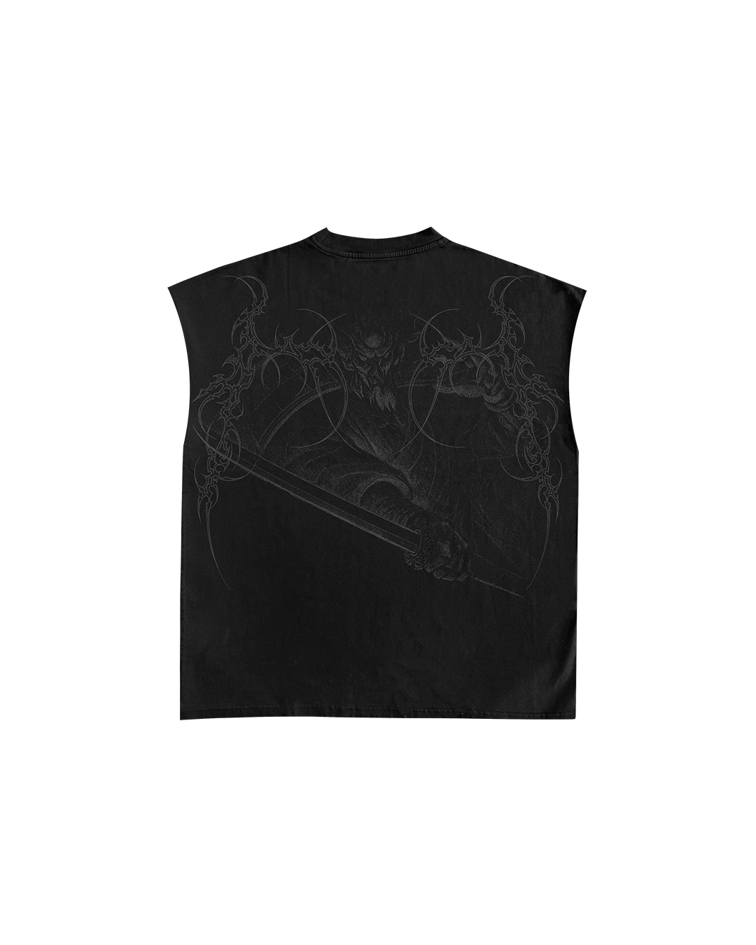 Madara Black Boxy Unisex Vest