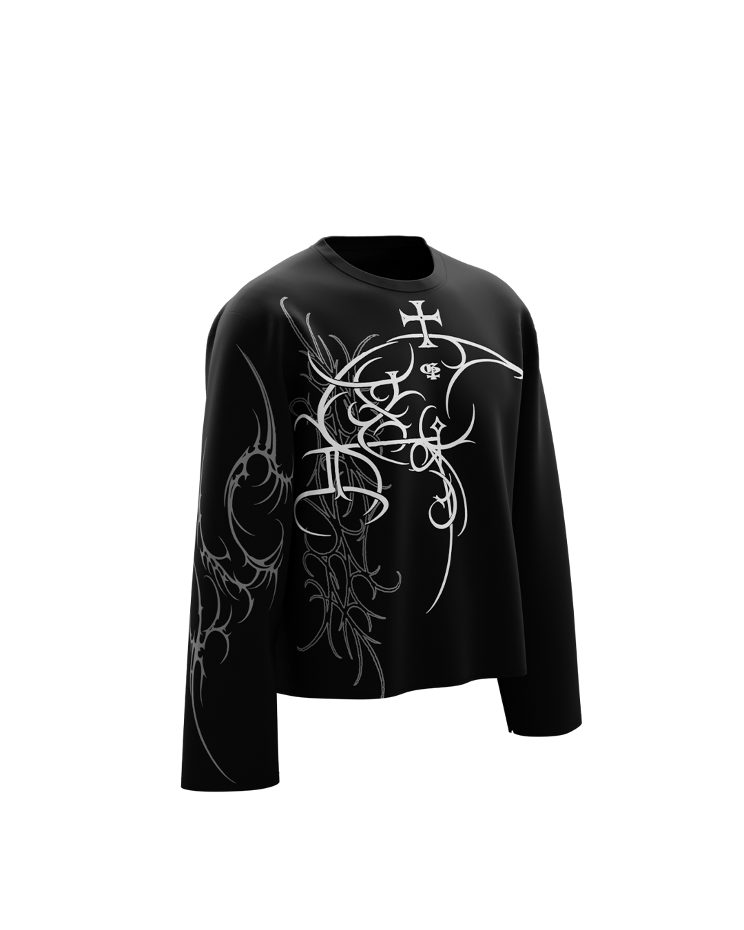 Feast Black Full Sleeve T Shirt