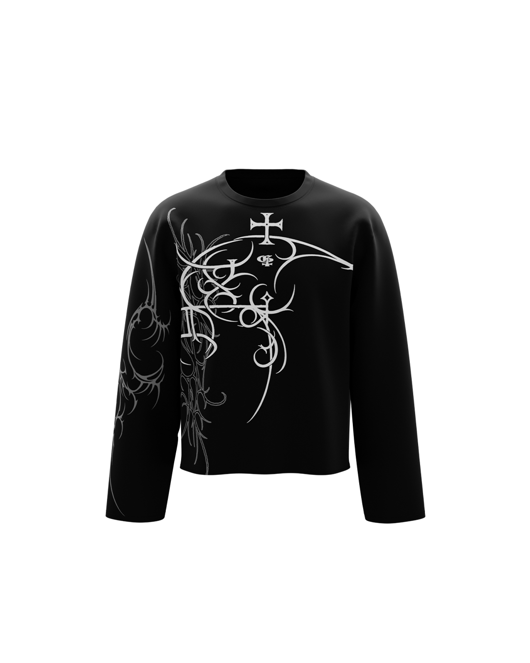 Feast Black Full Sleeve T Shirt