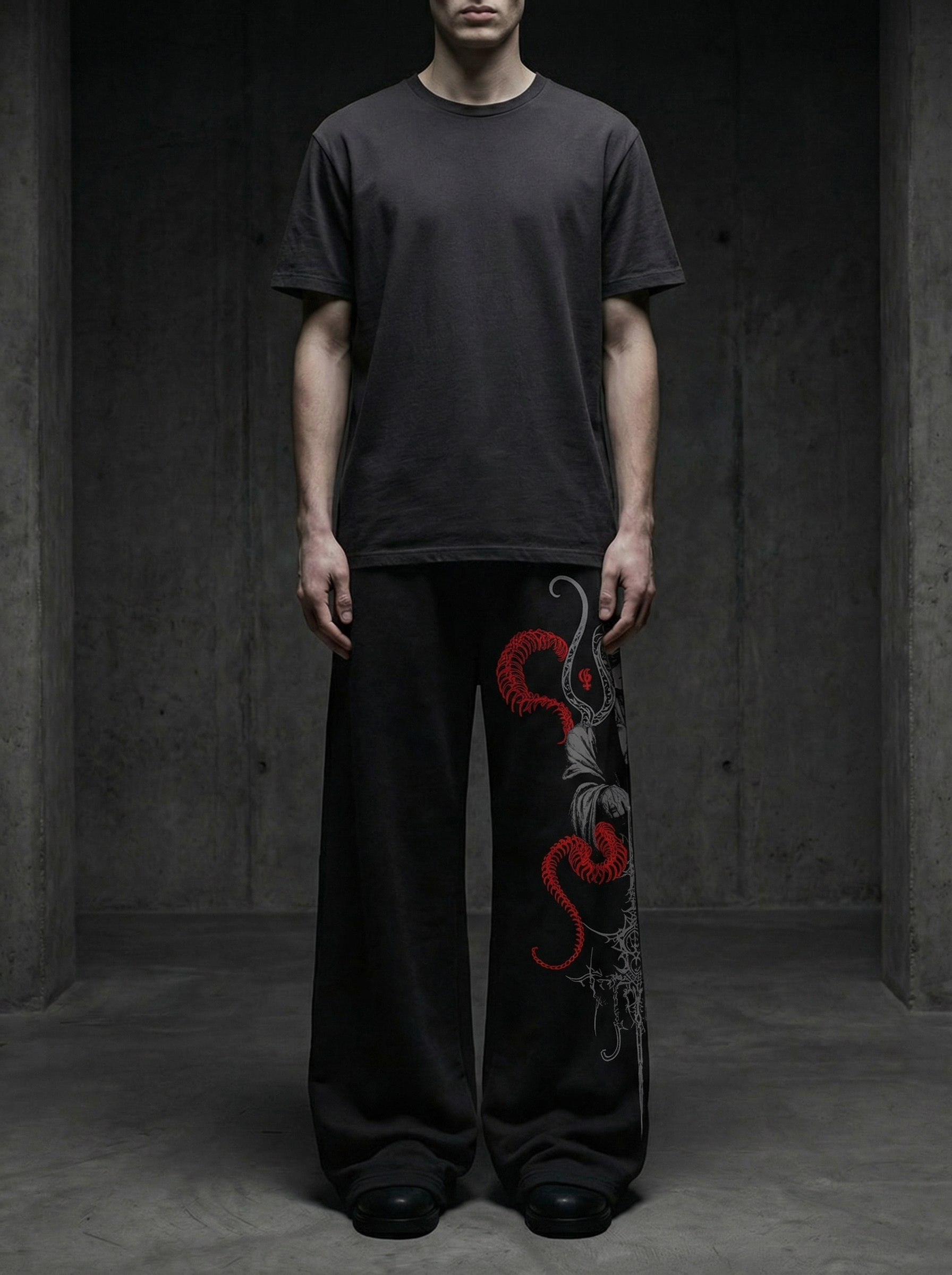 Venin Unisex Straight Fit Baggy Pants
