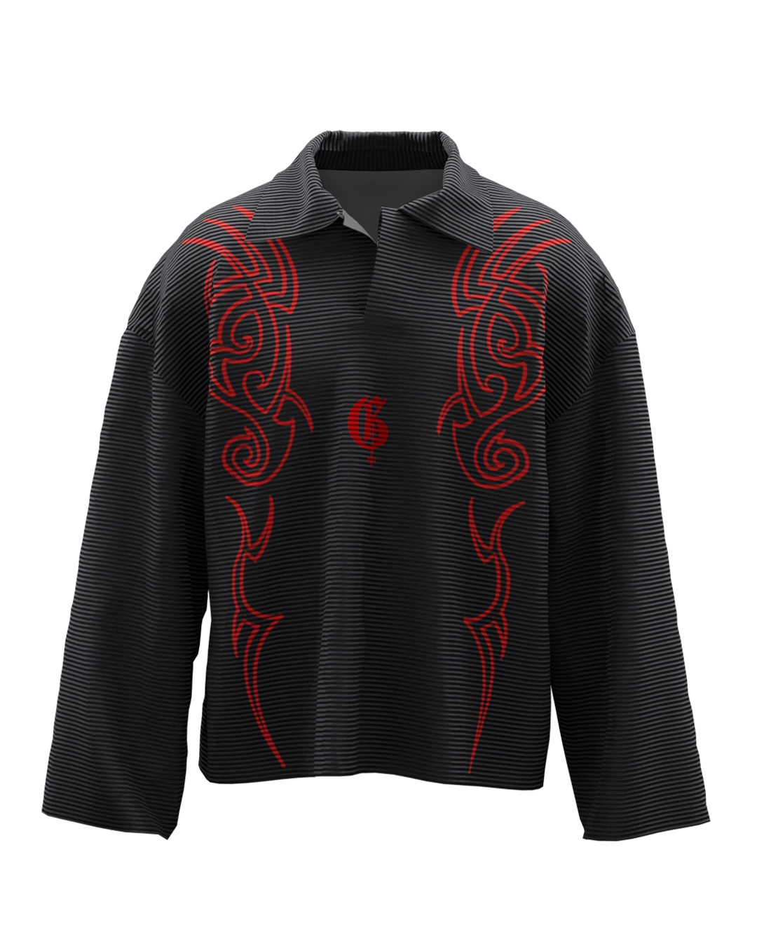 Vamp Corduroy Full Sleeves T-shirt