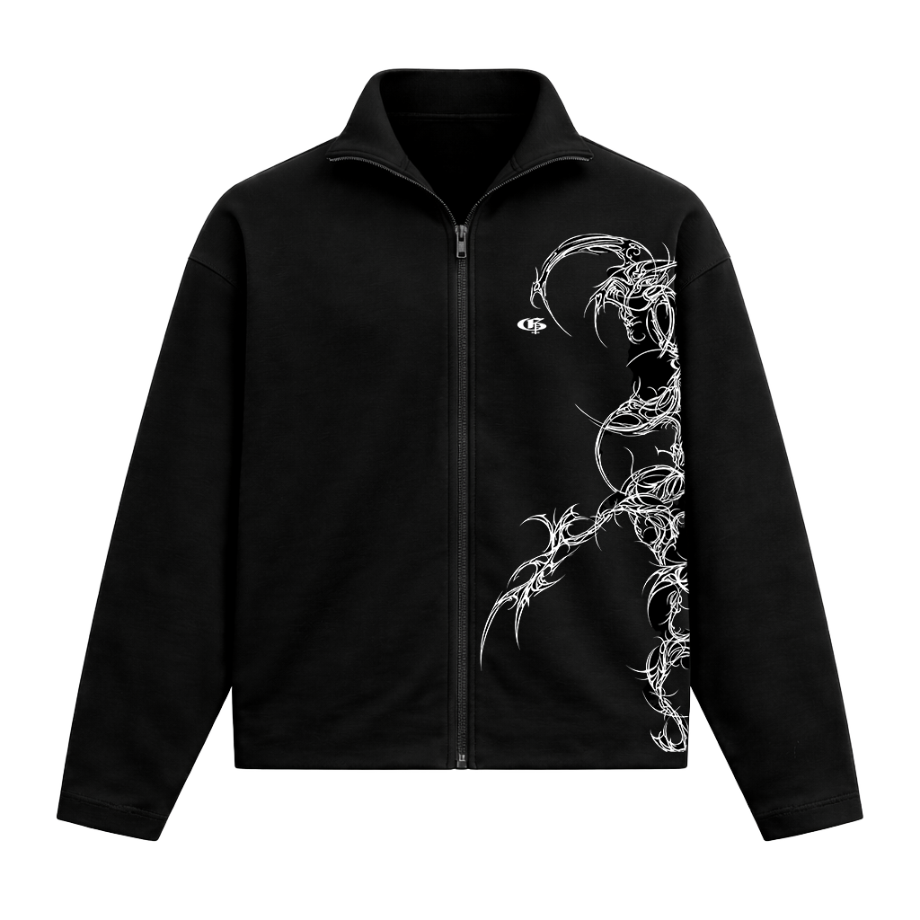 Vengeance Black Boxy Jacket